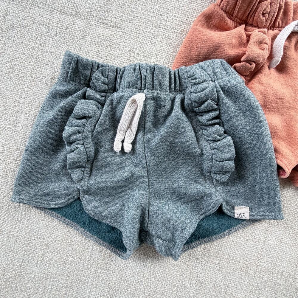 Lulu + Roo Blue Ruffle Shorts PLAY 4T